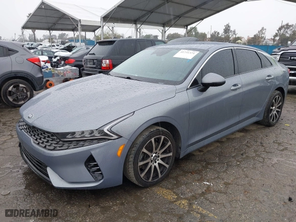 2021 Kia K5 LX with VIN 5XXG24J28MG072813, listed as a IAAI auction lot 41731371 with 56,135 mi miles. Bid and sale history available at carsss.com. Image 17.