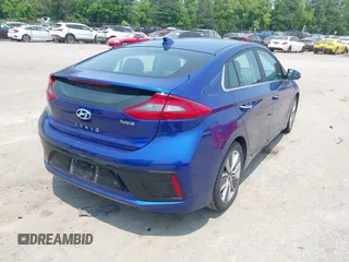 2019 Hyundai Ioniq Limited with VIN KMHC05LC2KU138551, listed as a IAAI auction lot 42416878 with 154,928 mi miles and . Bid and sale history available at DreamBid. Image 4.