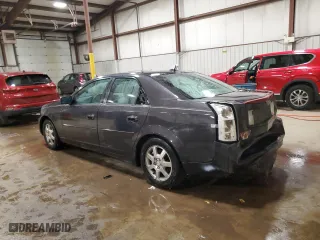 2005 Cadillac CTS with VIN 1G6DP567250139412, listed as a Copart auction lot 46137075 with 117,954 mi miles and Salvage Title. Bid and sale history available at carsss.com. Image 2.