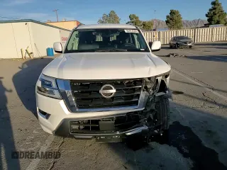 2023 Nissan Armada SV with VIN JN8AY2AC7P9182727, listed as a Copart auction lot 84974564 with 42,959 mi miles and Salvage Title. Bid and sale history available at carsss.com. Image 11.