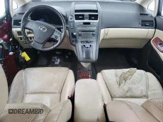2010 Lexus HS 250h with VIN JTHBB1BA0A2034488, listed as a Copart auction lot 41578945 with 213,895 mi miles and Salvage Title. Bid and sale history available at DreamBid. Image 8.
