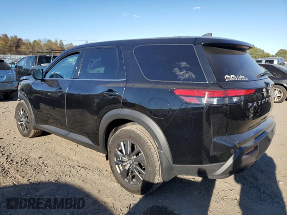 2023 Nissan Pathfinder S z VIN 5N1DR3AC6PC277659, wystawiony jako Copart lot #75684864 z przebiegiem 9 402 mil mil oraz Szkoda całkowita • Salvage title. Historia ofert i sprzedaży dostępna na DreamBid. Obrazek 2.