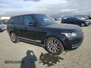 2017 Land Rover Range Rover with VIN SALGR2FV4HA346814, listed as a Copart auction lot 46533285 with 91,818 mi miles and Clean title. Bid and sale history available at DreamBid. Image 4.