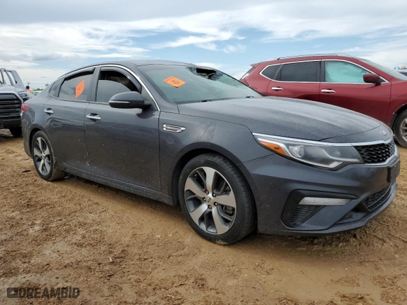 2019 Kia Optima LX with VIN 5XXGT4L36KG329550, listed as a Copart auction lot 51099625 with 62,473 mi miles and Salvage Title. Bid and sale history available at carsss.com. Image 4.