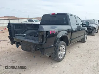 2015 Ford F-150 XLT with VIN 1FTEW1EG9FFA10161, listed as a IAAI auction lot 41620653 with 62,682 mi miles. Bid and sale history available at carsss.com. Image 4.