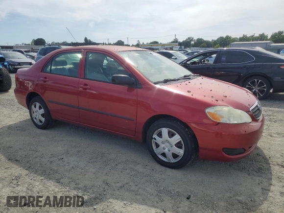 2007 Toyota Corolla CE with VIN JTDBR32E670128598, listed as a Copart auction lot 55133465 with 170,658 mi miles and Salvage Title. Bid and sale history available at DreamBid. Image 4.