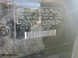 2018 Hyundai Ioniq Plug-In Hybrid with VIN KMHC65LD6JU075301, listed as a Copart auction lot 79963914 with 92,676 mi miles and Salvage Title. Bid and sale history available at carsss.com. Image 13.