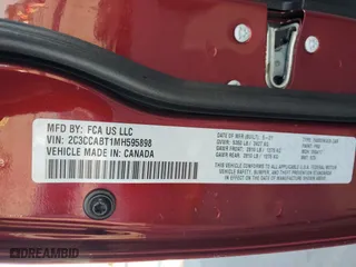 2021 Chrysler 300 with VIN 2C3CCABT1MH595898, listed as a Copart auction lot 76734764 with 49,737 mi miles and Salvage Title. Bid and sale history available at carsss.com. Image 13.