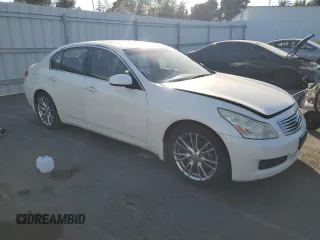 2008 Infiniti G35 Journey with VIN JNKBV61E78M200268, listed as a Copart auction lot 60559905 with Not provided miles and Salvage title. Bid and sale history available at DreamBid. Image 4.
