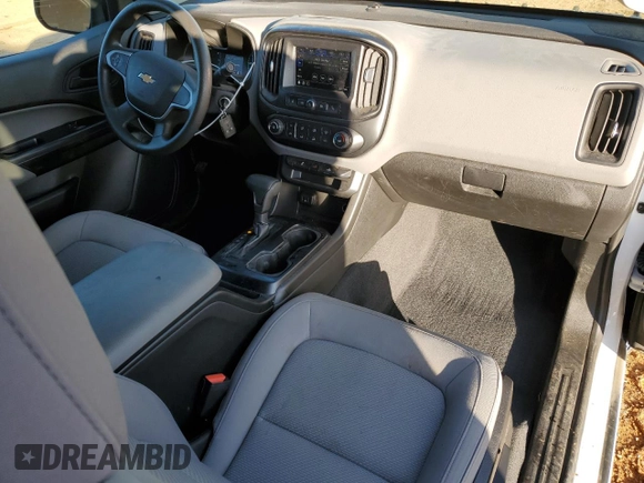 2020 Chevrolet Colorado 2WD Work Truck with VIN 1GCHSBEA2L1237906, listed as a Copart auction lot 80950404 with 36,630 mi miles and Salvage title. Bid and sale history available at DreamBid. Image 8.