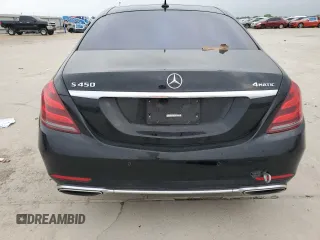 2019 Mercedes-Benz S 450 z VIN WDDUG6EB4KA459819, wystawiony jako Copart lot #55021075 z przebiegiem Nie podano mil oraz Szkoda całkowita • Salvage title. Historia ofert i sprzedaży dostępna na DreamBid. Obrazek 6.