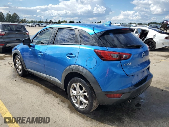 2016 Mazda CX-3 Touring with VIN JM1DKBC76G0126843, listed as a Copart auction lot 71772074 with 189,893 mi miles and Salvage Title. Bid and sale history available at carsss.com. Image 2.