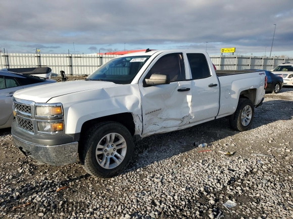 2014 Chevrolet Silverado 1500 Work Truck with VIN 1GCVKPEH4EZ188757, listed as a Copart auction lot 83411704 with 172,660 mi miles and Salvage Title. Bid and sale history available at DreamBid. Image 1.