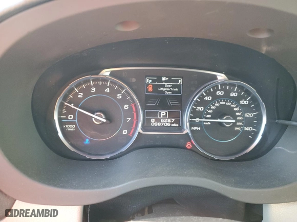 2017 Subaru Forester Premium with VIN JF2SJAGC0HH593465, listed as a Copart auction lot 88106185 with 98,706 mi miles and Salvage Title. Bid and sale history available at carsss.com. Image 9.