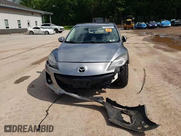 2013 Mazda 3 i Grand Touring with VIN JM1BL1MP5D1790764, listed as a Copart auction lot 57269495 with 105,604 mi miles and Salvage title. Bid and sale history available at DreamBid. Image 13.