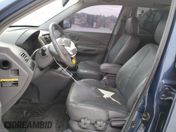 2005 Hyundai Tucson GLS with VIN KM8JN72DX5U129146, listed as a Copart auction lot 75245934 with 85,716 mi miles and Salvage Title. Bid and sale history available at carsss.com. Image 7.