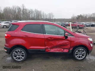 2019 Ford EcoSport Titanium with VIN MAJ6S3KL5KC252573, listed as a IAAI auction lot 41766186 with 42,638 mi miles. Bid and sale history available at carsss.com. Image 13.