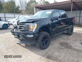 2023 Ford F-150 XL with VIN 1FTFW1E88PKE81241, listed as a IAAI auction lot 41235511 with 14,896 mi miles. Bid and sale history available at carsss.com. Image 18.