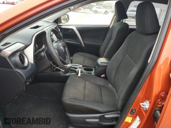 2016 Toyota RAV4 LE with VIN JTMZFREV9GD091819, listed as a Copart auction lot 41958845 with 192,821 mi miles and Salvage Title. Bid and sale history available at carsss.com. Image 7.