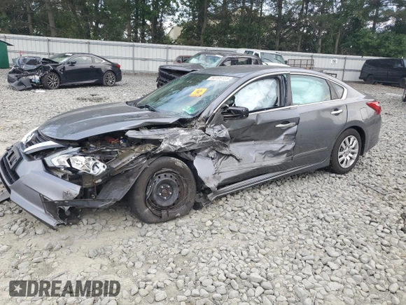 2016 Nissan Altima S with VIN 1N4AL3AP4GN384442, listed as a Copart auction lot 60105155 with 98,812 mi miles and Salvage title. Bid and sale history available at DreamBid. Image 1.
