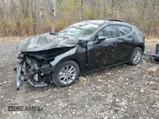 2022 Mazda Mazda3 Hatchback Preferred with VIN JM1BPBLL0N1518570, listed as a Copart auction lot 76894844 with 51,785 mi miles and Salvage Title. Bid and sale history available at carsss.com. Image 1.