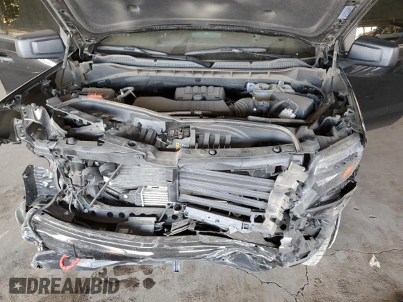 2024 Chevrolet Silverado 1500 Custom Trail Boss with VIN 3GCPDCEKXRG235366, listed as a Copart auction lot 81502384 with 15,855 mi miles and Salvage Title. Bid and sale history available at carsss.com. Image 12.