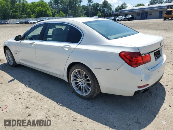 2011 BMW 7 Series 750Li with VIN WBAKB8C51BCY64594, listed as a Copart auction lot 61916875 with 105,499 mi miles and Clean title. Bid and sale history available at DreamBid. Image 2.