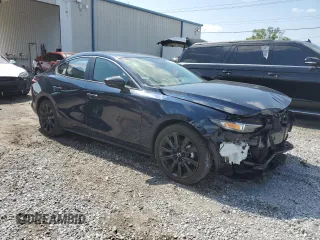 2024 Mazda 3 S Select Sport with VIN 3MZBPABM4RM420488, listed as a Copart auction lot 55790045 with 12,880 mi miles and Salvage Title. Bid and sale history available at DreamBid. Image 4.