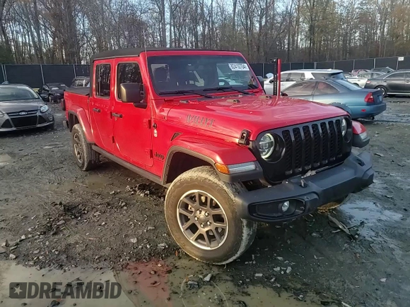 2022 Jeep Gladiator Willys с VIN 1C6JJTAM3NL162559, выставлен на аукционе Copart как лот 82410704 с пробегом 54 457 миль миль и Списание • Salvage title. История ставок и продаж доступна на DreamBid. Изображение 11.
