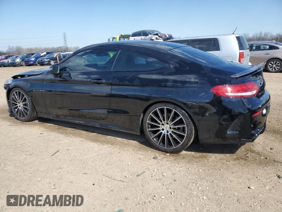 2017 Mercedes-Benz C 43 AMG with VIN WDDWJ6EB0HF499837, listed as a Copart auction lot 50178235 with 89,672 mi miles and Salvage Title. Bid and sale history available at carsss.com. Image 2.