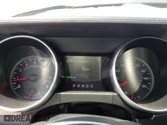2020 Ford Mustang GT with VIN 1FA6P8CF5L5103173, listed as a Copart auction lot 59125945 with 73,205 mi miles and Salvage title. Bid and sale history available at DreamBid. Image 9.
