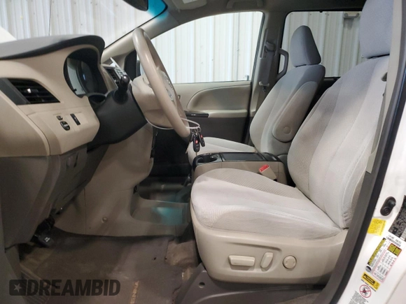 2012 Toyota Sienna LE AAS with VIN 5TDKK3DC3CS253694, listed as a Copart auction lot 62233245 with 252,678 mi miles and Clean title. Bid and sale history available at DreamBid. Image 7.