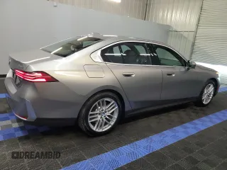 2024 BMW 5 Series 530i with VIN WBA43FJ01RCP84658, listed as a Copart auction lot 68150194 with 15,796 mi miles and Clean Title. Bid and sale history available at carsss.com. Image 3.