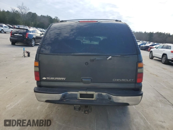2004 Chevrolet Suburban LS with VIN 1GNEC16Z34J155951, listed as a Copart auction lot 41827455 with 239,565 mi miles and Salvage Title. Bid and sale history available at carsss.com. Image 6.