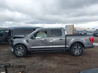 2021 Ford F-150 XL with VIN 1FTEW1CPXMFC34281, listed as a IAAI auction lot 41765916 with 115,370 mi miles. Bid and sale history available at carsss.com. Image 14.