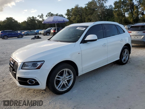 2014 Audi Q5 z VIN WA1MFCFP9EA031927, wystawiony jako Copart lot #79000964 z przebiegiem 82 839 mil mil oraz Szkoda całkowita • Salvage title. Historia ofert i sprzedaży dostępna na DreamBid. Obrazek 1.