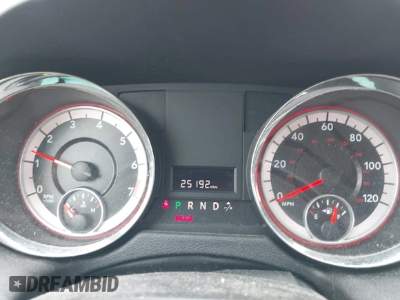 2014 Dodge Grand Caravan American Value with VIN 2C4RDGBGXER197092, listed as a IAAI auction lot 40020177 with 25,192 mi miles and . Bid and sale history available at DreamBid. Image 7.