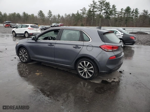 2019 Hyundai Elantra GT with VIN KMHH35LE8KU117427, listed as a Copart auction lot 81702864 with NaN miles and Salvage Title. Bid and sale history available at carsss.com. Image 2.