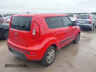 2012 Kia Soul + with VIN KNDJT2A63C7357081, listed as a IAAI auction lot 41969447 with 1 mi miles. Bid and sale history available at carsss.com. Image 4.