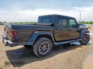 2021 Jeep Gladiator Overland z VIN 1C6HJTFG0ML578410, wystawiony jako Copart lot #58590995 z przebiegiem Nie podano mil oraz Szkoda całkowita • Salvage title. Historia ofert i sprzedaży dostępna na DreamBid. Obrazek 3.
