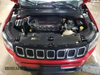 2018 Jeep Compass Latitude with VIN 3C4NJDBB8JT180048, listed as a Copart auction lot 45653135 with 147,279 mi miles and Salvage title. Bid and sale history available at DreamBid. Image 11.