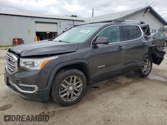 2017 GMC Acadia SLT with VIN 1GKKNMLS6HZ281974, listed as a Copart auction lot 57974395 with Not provided miles and Salvage title. Bid and sale history available at DreamBid. Image 1.