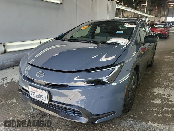 2024 Toyota Prius LE with VIN JTDACAAUXR3022182, listed as a IAAI auction lot 42844327 with 32,484 mi miles and . Bid and sale history available at DreamBid. Image 28.