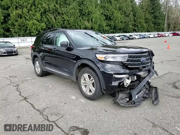 2020 Ford Explorer XLT with VIN 1FMSK8DHXLGC39354, listed as a Copart auction lot 51345865 with Not Provided miles and Salvage Title. Bid and sale history available at DreamBid. Image 12.
