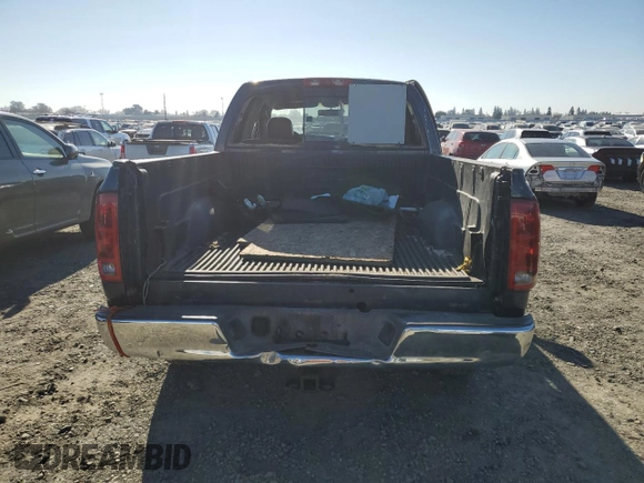 2002 Dodge 1500 z VIN 1B7HU18Z52J106344, wystawiony jako Copart lot #88846255 z przebiegiem Nie podano mil oraz Szkoda całkowita • Salvage title. Historia ofert i sprzedaży dostępna na DreamBid. Obrazek 6.