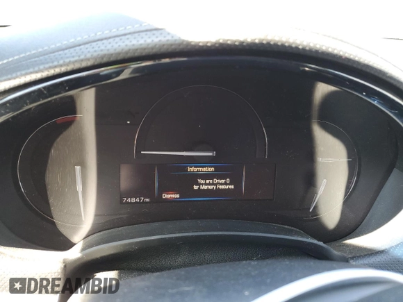 2017 Cadillac XTS Luxury z VIN 2G61M5S3XH9171680, wystawiony jako Copart lot #47825405 z przebiegiem 74 847 mil mil oraz Szkoda całkowita • Salvage title. Historia ofert i sprzedaży dostępna na DreamBid. Obrazek 9.