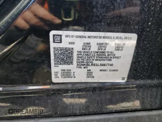 2020 Chevrolet Blazer Premier with VIN 3GNKBLRS1LS667740, listed as a Copart auction lot 63771195 with 57,679 mi miles and Salvage title. Bid and sale history available at DreamBid. Image 13.
