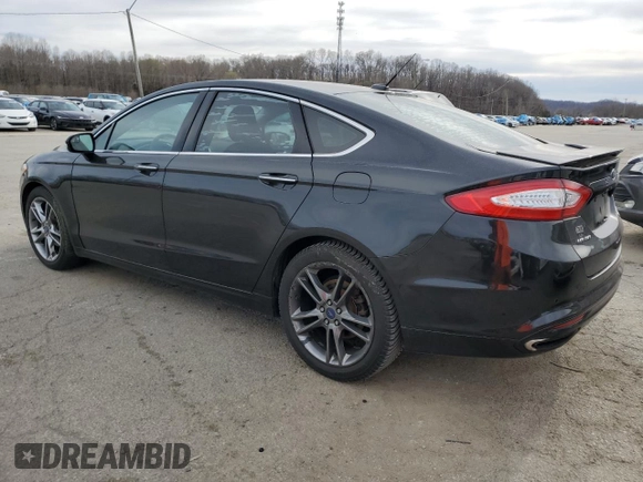 2015 Ford Fusion Titanium with VIN 3FA6P0K98FR179310, listed as a Copart auction lot 50294555 with 175,515 mi miles and Salvage Title. Bid and sale history available at carsss.com. Image 2.