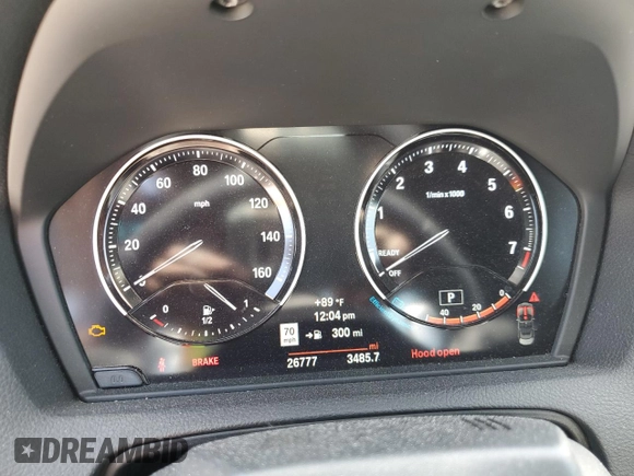 2019 BMW 2 Series M240i with VIN WBA2N1C59K7D55881, listed as a Copart auction lot 52225883 with 26,777 mi miles. Bid and sale history available at carsss.com. Image 9.