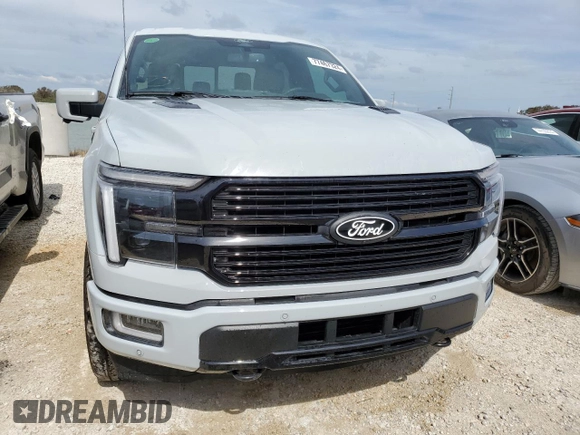 2024 Ford F-150 with VIN 1FTFW7LD7RFB19660, listed as a Copart auction lot 77467324 with 4,891 mi miles and Non repairable. Bid and sale history available at DreamBid. Image 5.